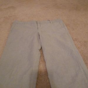 Gray dress capri pants from the gap